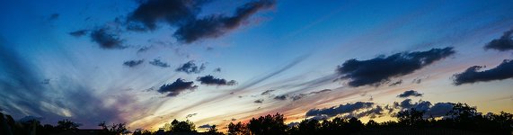 Panorama nuages