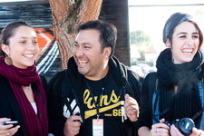 Eléa, Franck et Flore
