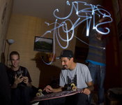 graffiti virtuel par Mike