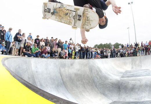 Inauguration skatepark Mimizan 2016
