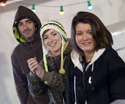 Romain, Ophélie et Camille