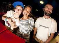 Ophélie, Barbara et Olivier