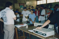 Remise des prix de l'unique contest de skate de la ville de Boé (47)